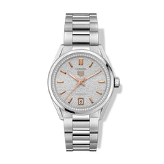 TAG HEUER Carrera Date Hammered Grey - 36mm