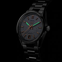TAG HEUER Carrera Date Hammered Grey - 36mm