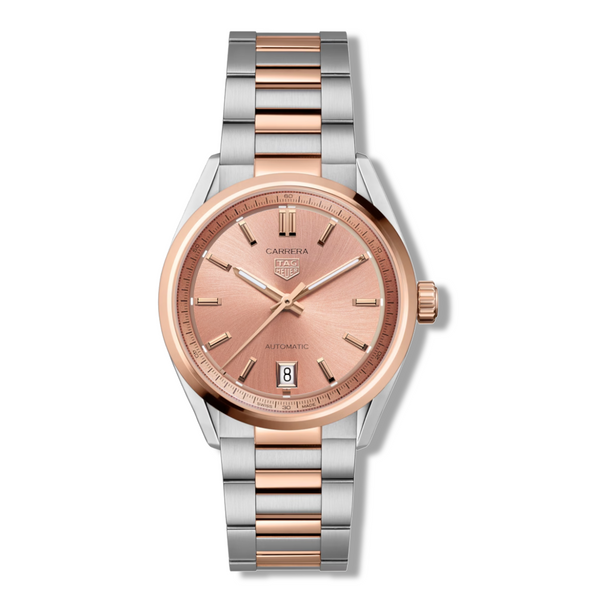 TAG Heuer Carrera Date Steel and Rose Gold - 36mm
