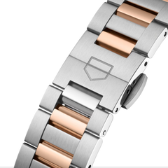 TAG Heuer Carrera Date Steel and Gold with Diamonds - 36mm