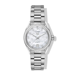 TAG Heuer Carrera Calibre 9 Diamond Bezel Mother-of-Pearl – 29mm