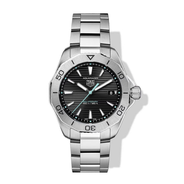 TAG Heuer Aquaracer Professional 200 Solargraph, Black Dial