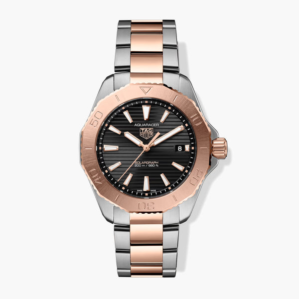 TAG Heuer Aquaracer Professional 200 Solargraph, Rose Two-Tone