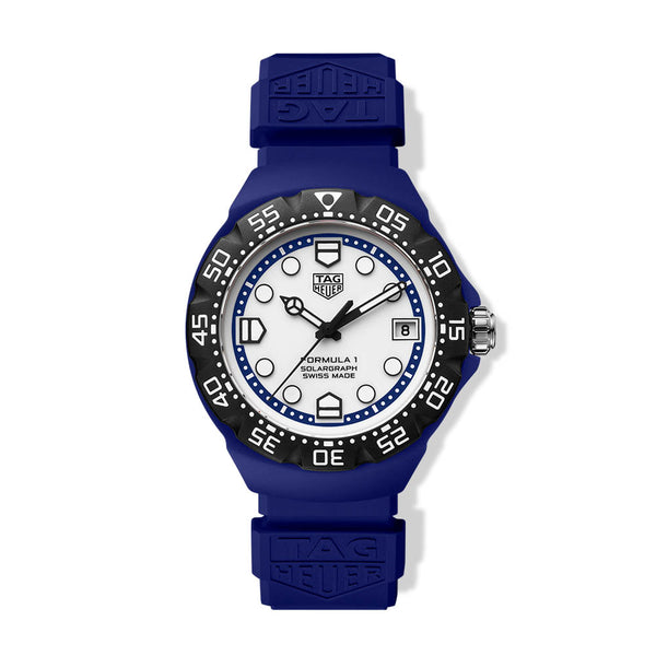 TAG Heuer Formula 1 38mm Watch in Blue Polylight
