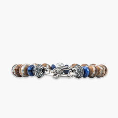 William Henry Boots and Denim Mammoth Tooth Beaded Bracelet