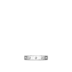 Roberto Coin Symphony Pois Moi White Gold Band Ring