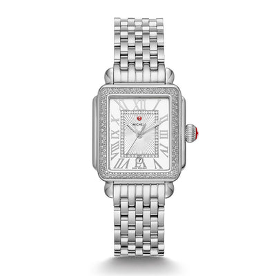 Michele Deco Madison Mid Stainless Steel Diamond Watch - Michele product
