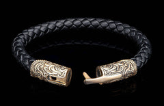 William Henry Milan Bronze and Black Bracelet