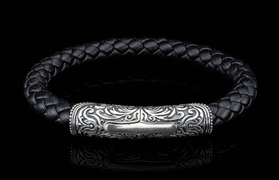 William Henry Milan Silver and Black Bracelet - William Henry product