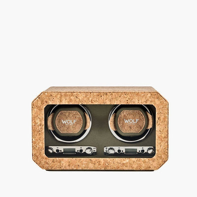 Wolf Cortica Double Watch Winder in Cork - WOLF product