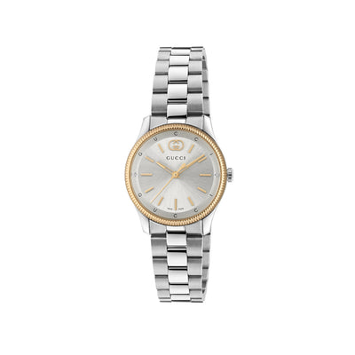 Gucci G-Timeless Silver Dial on Steel Bracelet - 29mm - Gucci product