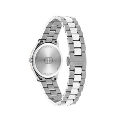 Gucci G-Timeless Red Dial on Steel Bracelet - 29mm