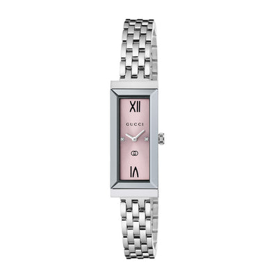 Gucci G-Frame Pink Dial Rectangular Ladies' Watch - Gucci product