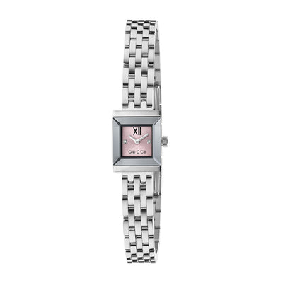 Gucci G-Frame Pink Dial Square Ladies' Watch - Gucci product