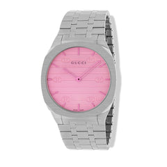 Gucci 25H Iridescent Pink Watch - 38mm