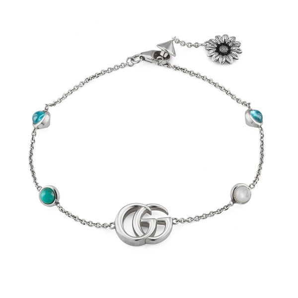 Gucci Double G Gemstone Bracelet