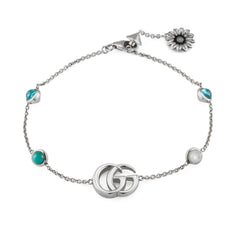 Gucci Double G Gemstone Bracelet
