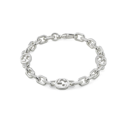Gucci Interlocking G Silver Small Bracelet - Gucci product