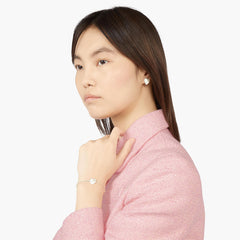 Gucci Heart Bracelet with Interlocking G