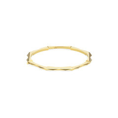 Gucci Link to Love Studded Bracelet In Yellow Gold