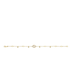 Gucci Interlocking Diamond Bracelet