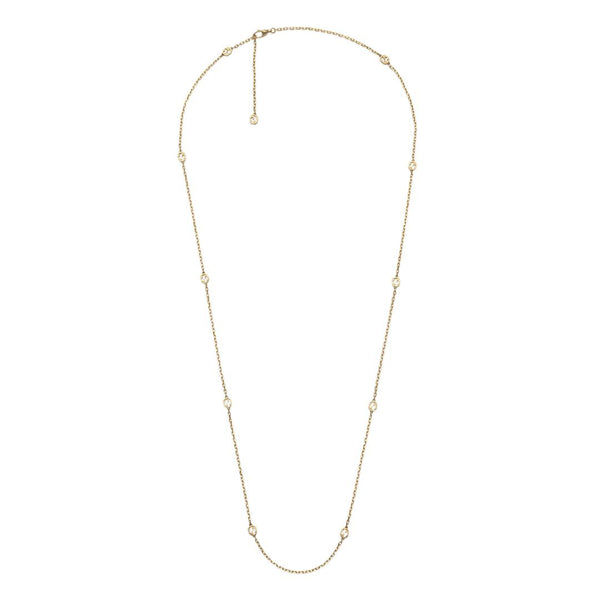 Gucci Interlocking Long Sation Necklace in Yellow Gold - 33.5"