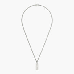 Gucci Diagonal Interlocking G Tag Necklace