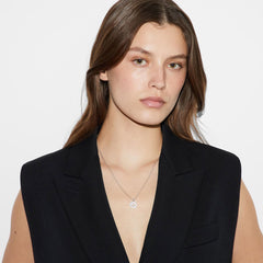 Gucci Interlocking G Silver Necklace