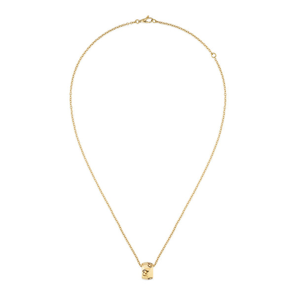 Gucci Icon Yellow Gold GG Necklace