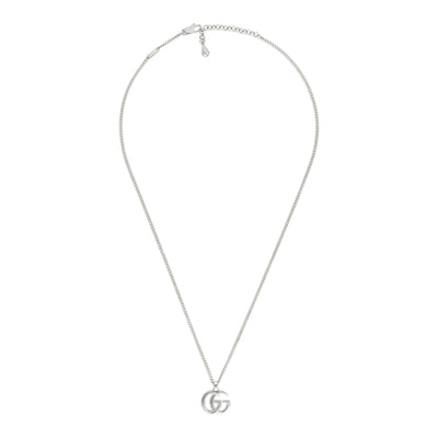 Gucci GG Marmont Silver Pendant Necklace - Gucci product