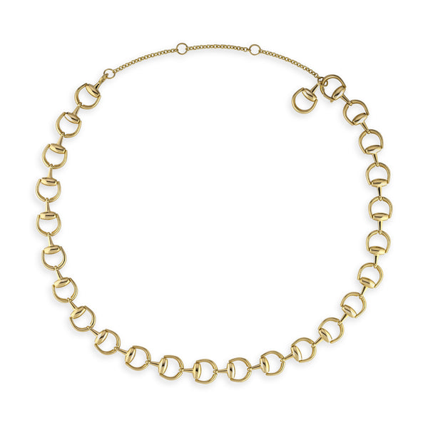 Gucci Horsebit Link Necklace