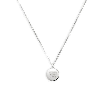 Gucci Blind for Love Silver Round Necklace - Gucci product