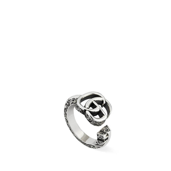 Gucci GG Marmont Key Silver Ring