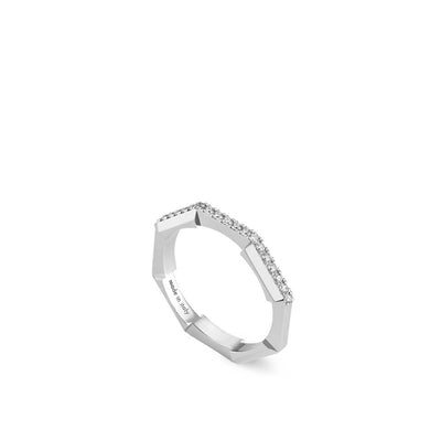Gucci Link to Love White Gold Diamond Ring - Gucci product