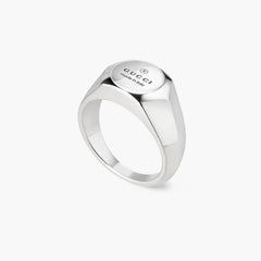 Gucci Trademark Hexagon Signet Ring