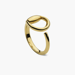 Gucci Horsebit Ring in 18K Yellow Gold