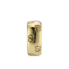 Gucci Icon GG Yellow Gold 8mm Ring