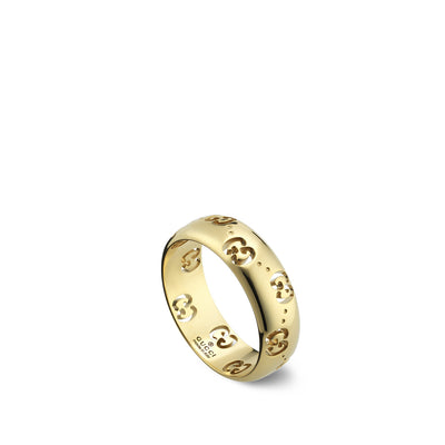 Gucci Icon GG Yellow Gold 6mm Ring - Gucci product