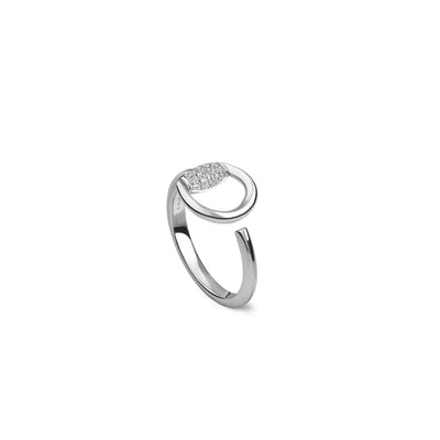 Gucci Horsebit Demi Diamond Pavé Ring - Gucci product