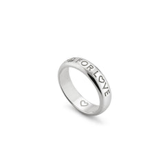 Gucci Blind For Love Silver Ring