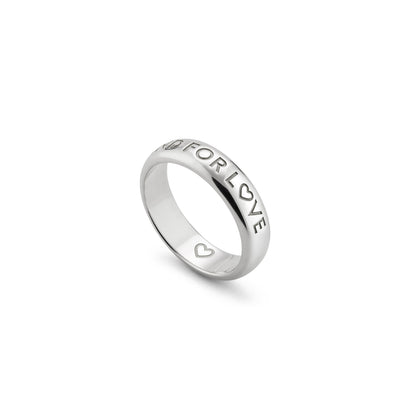 Gucci Blind For Love Silver Ring - Gucci product