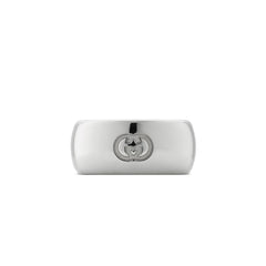 Gucci Blind For Love Silver Wide Ring