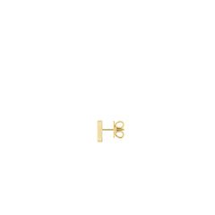 Gucci Interlocking Stud Earrings in Yellow Gold