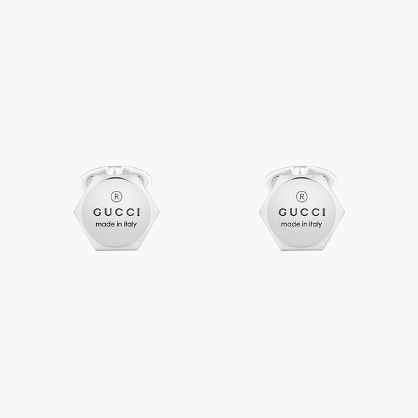 Gucci Trademark Hexagon Cufflinks
