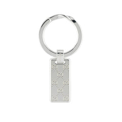 Gucci Signature Silver Keychain