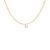 EF Collection Diamond Initial Charm in Yellow gold
