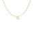EF Collection Diamond Initial Charm in Yellow gold