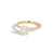 The East to West Solitaire Pavé
