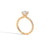 The East to West Solitaire Pavé
