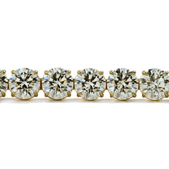35.50 Carat Traceable Natural Diamond Tennis Bracelet